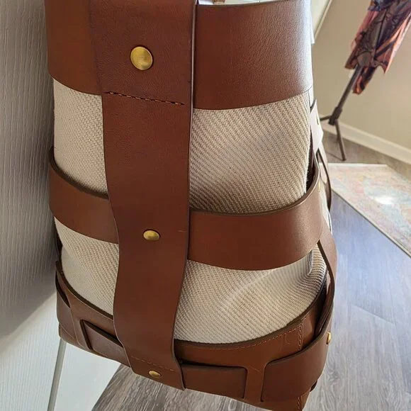 Shinola Bixby Leather Basket Bag - Picture 4 of 7